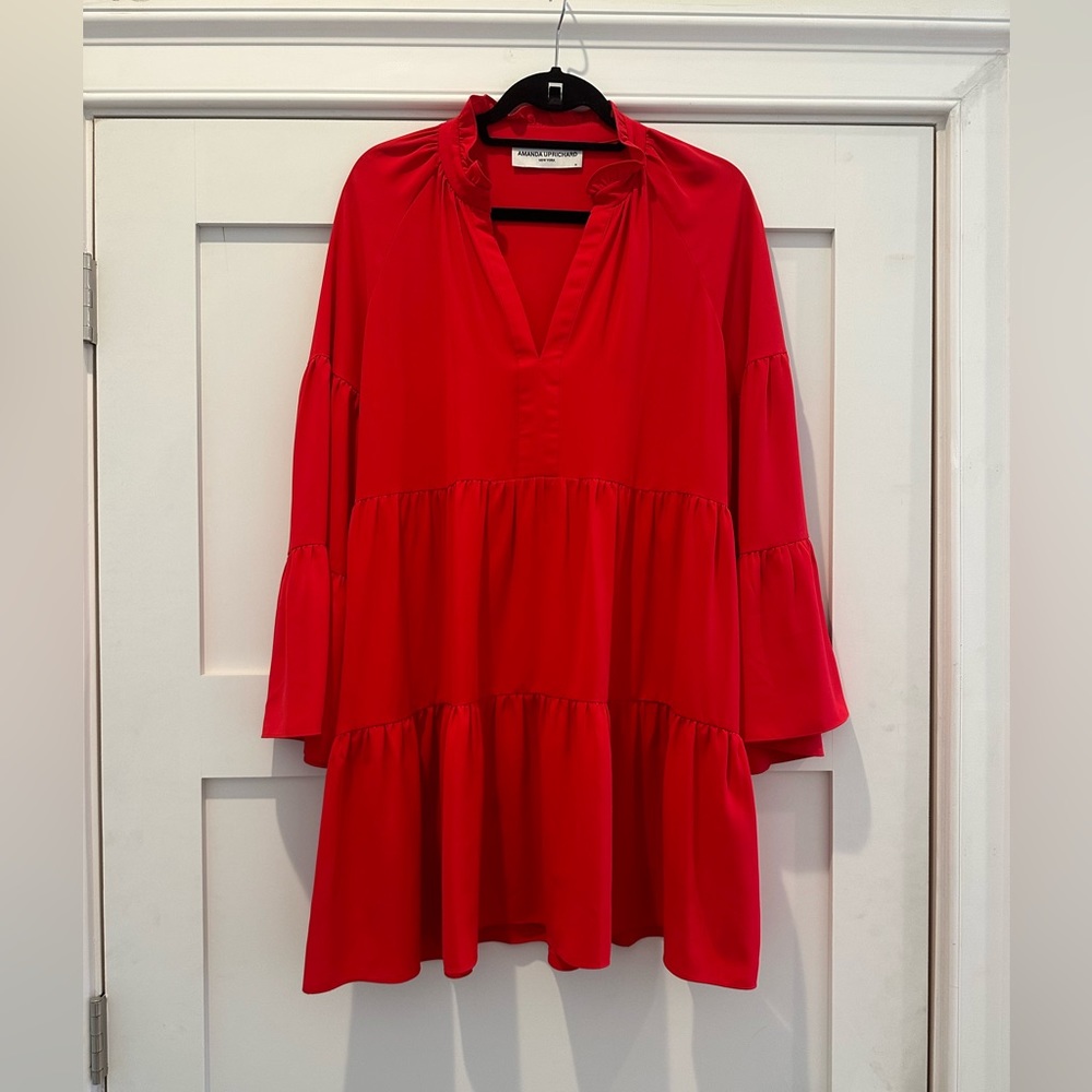Amanda Uprichard Red Cocktail Dress